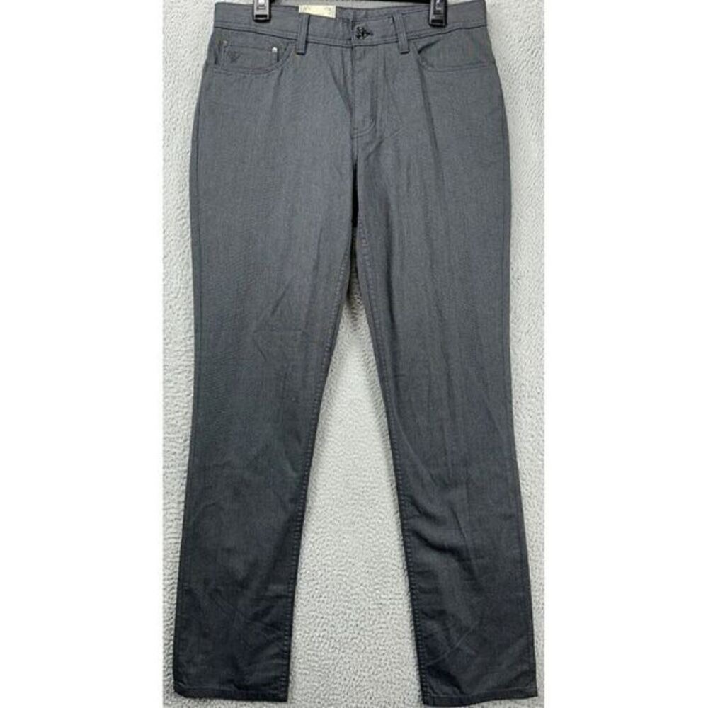 English Laundry Jeans Mens 32X30 Dark Grey Slim Tapered Fit Stretch Denim NEW